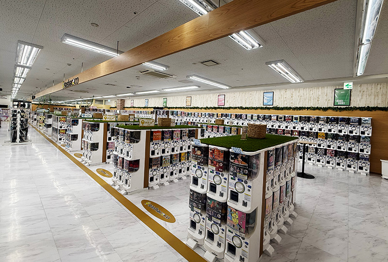 ガシャコココーナー全景